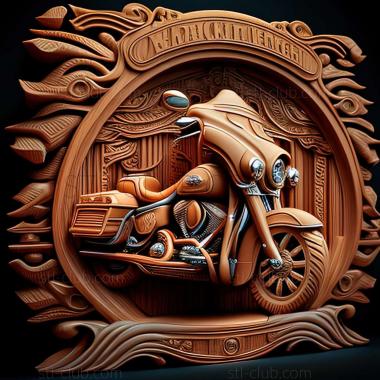 3D модель Harley Davidson Electra Glide Ultra Classic (STL)
